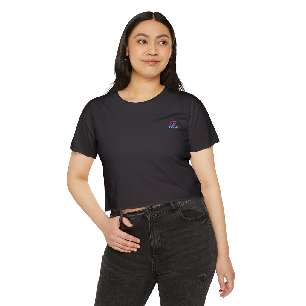 Bush Babe Crop Top Curly