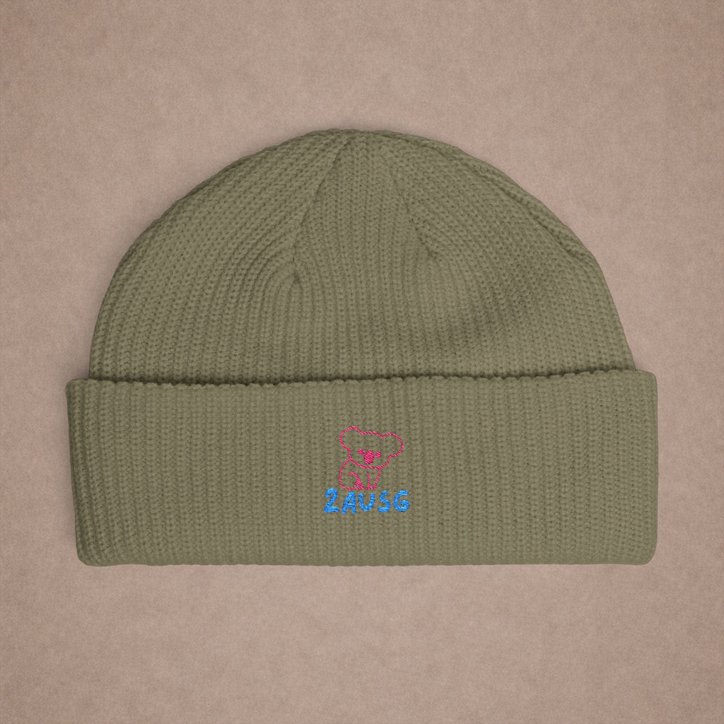 2AUSG Outline Cuff Beanie