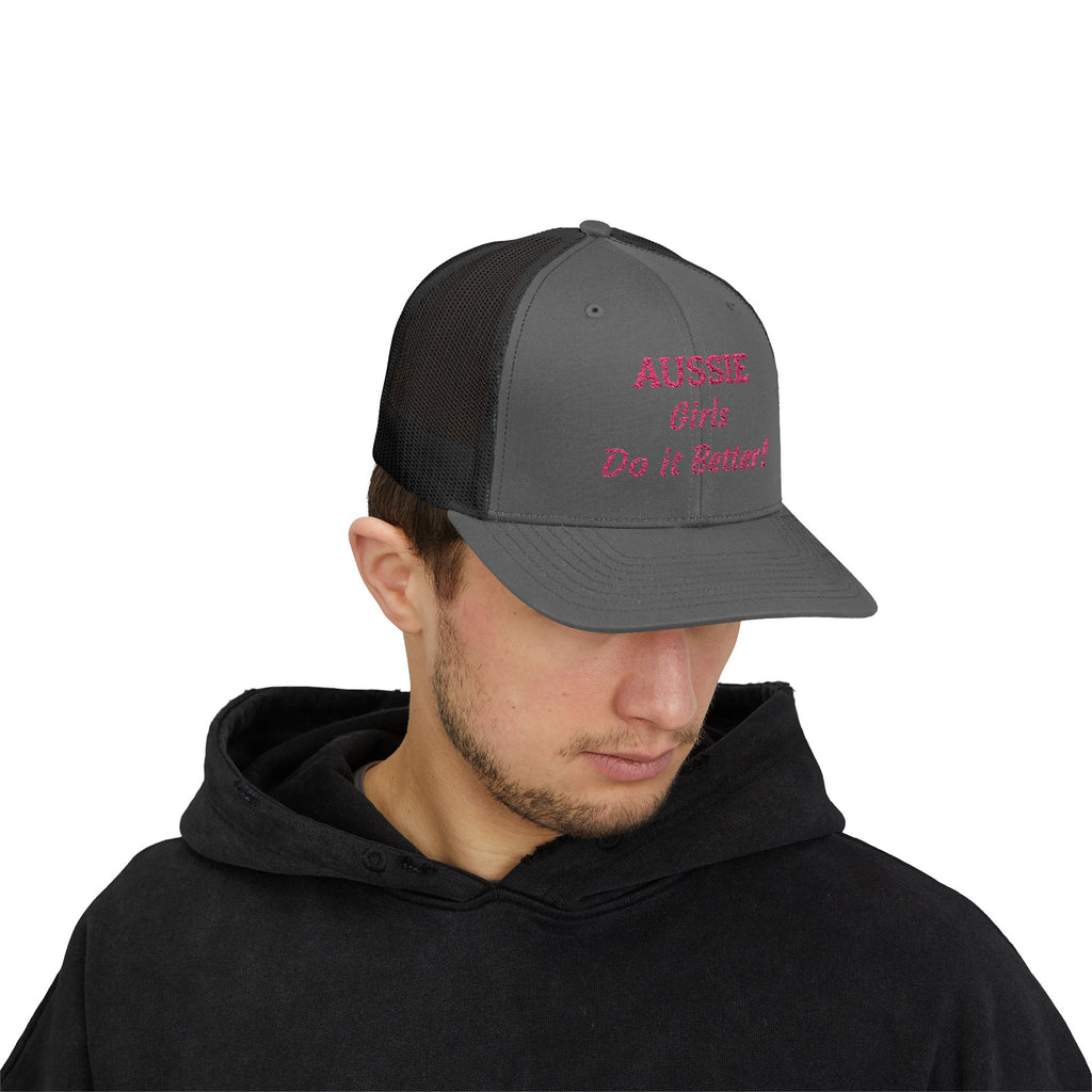 Aussie Girls Do It Better Trucker Hat