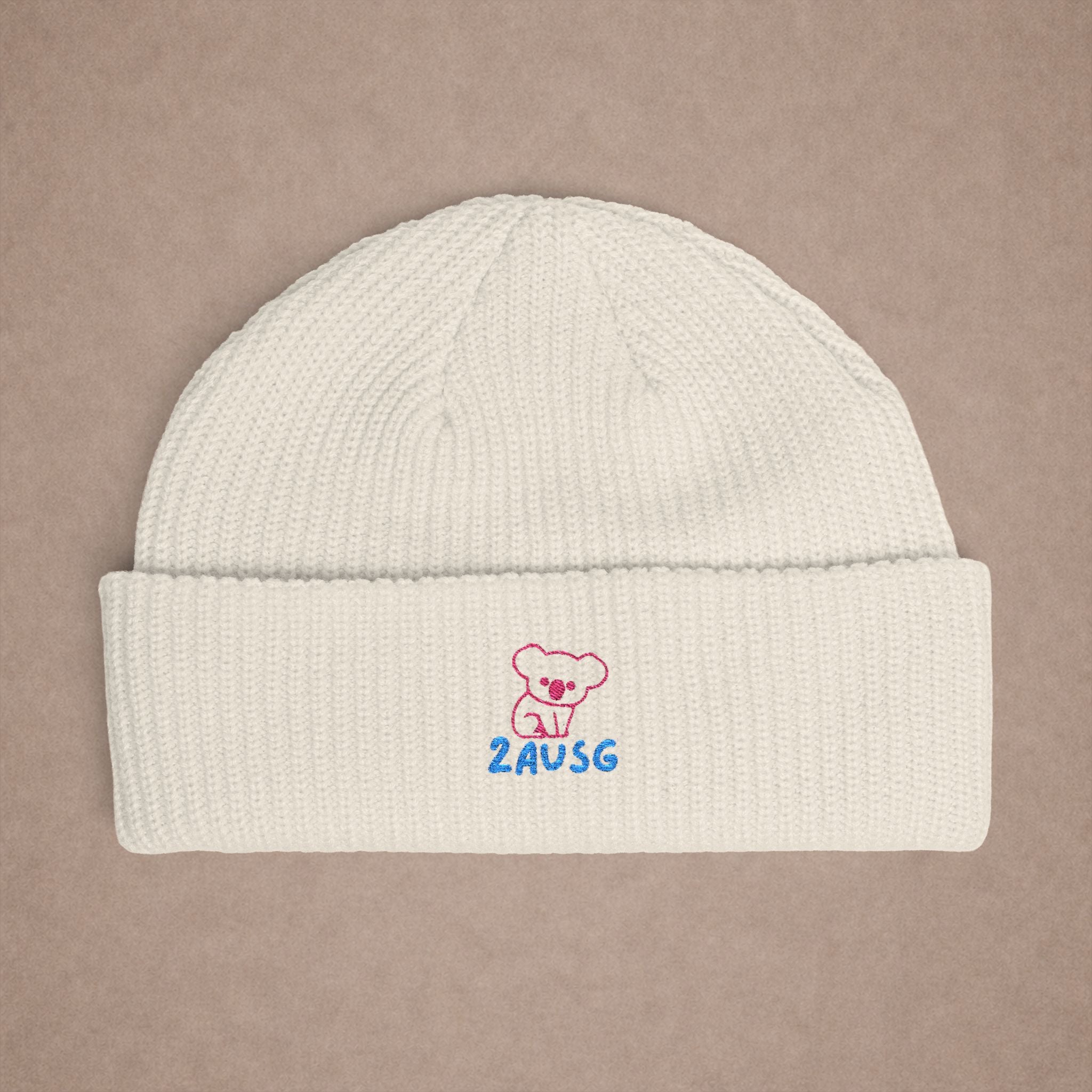 2AUSG Outline Cuff Beanie