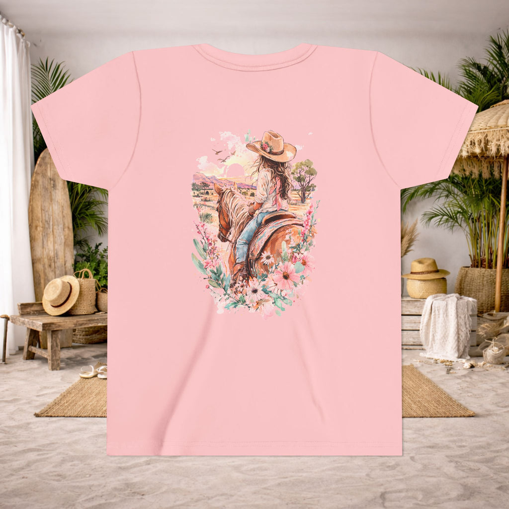 Nevaeh Cowgirl Tshirt- youth
