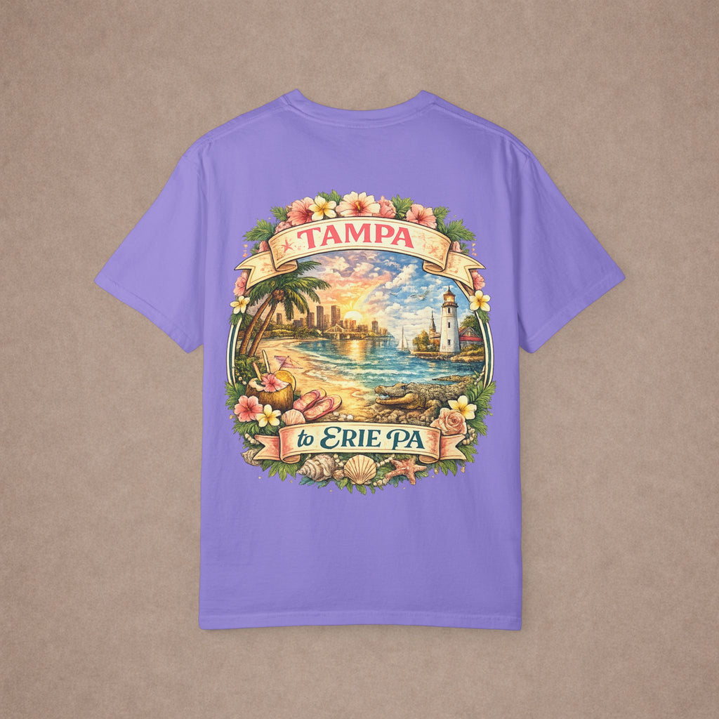 Tampa To Erie PA Tshirt