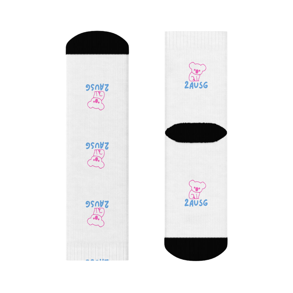 Koala Logo Crew Socks - Original Aussie Vibe Christmas Stocking Stuffer