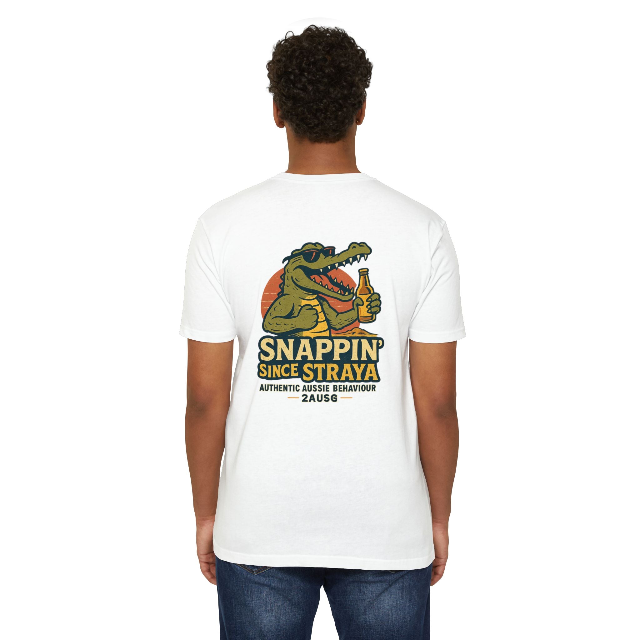 Snappin' Since Straya Crocodile Tee