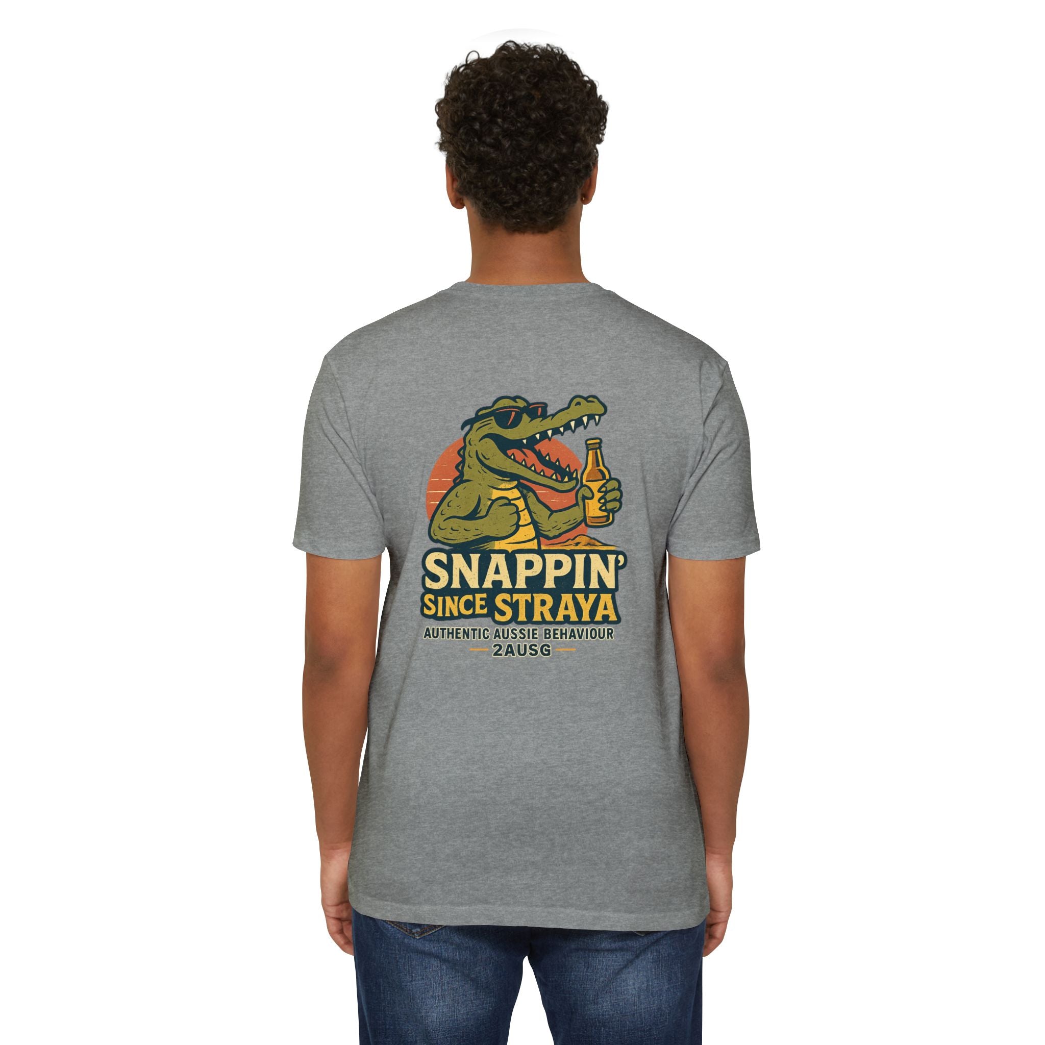 Snappin' Since Straya Crocodile Tee