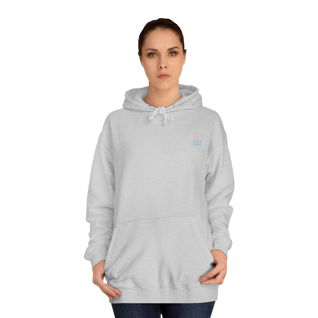 College Hoodie - Bush Babe Blonde An Sussie in the USA Design