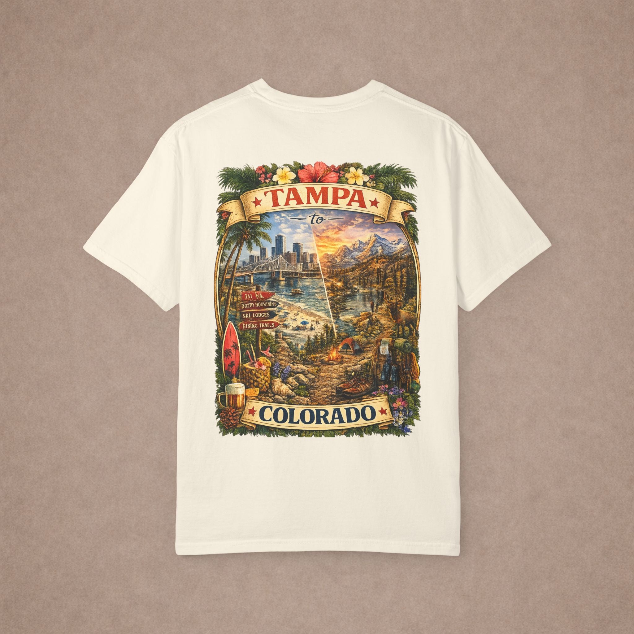 Tampa to Colorado Tee