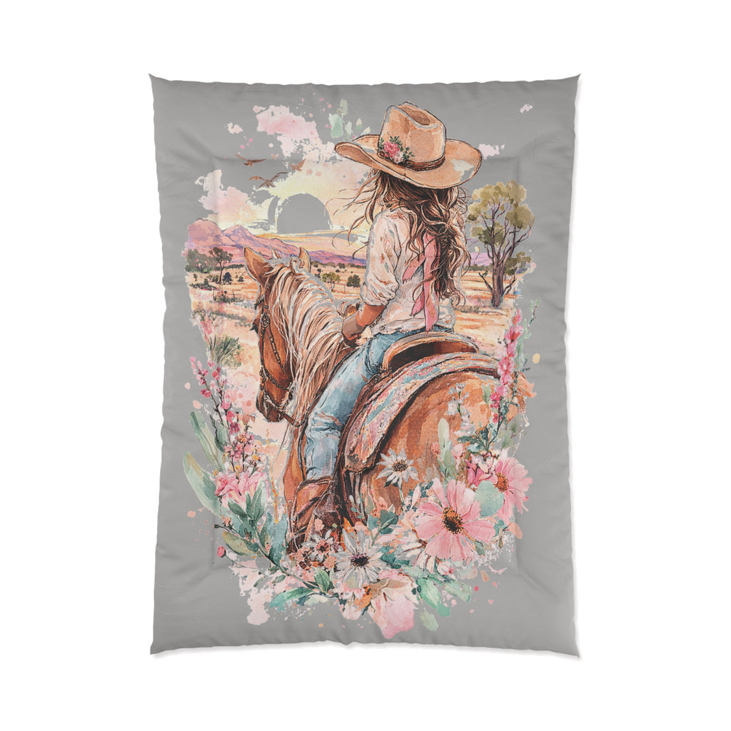 Aussie Cowgirl  Comforter  Set