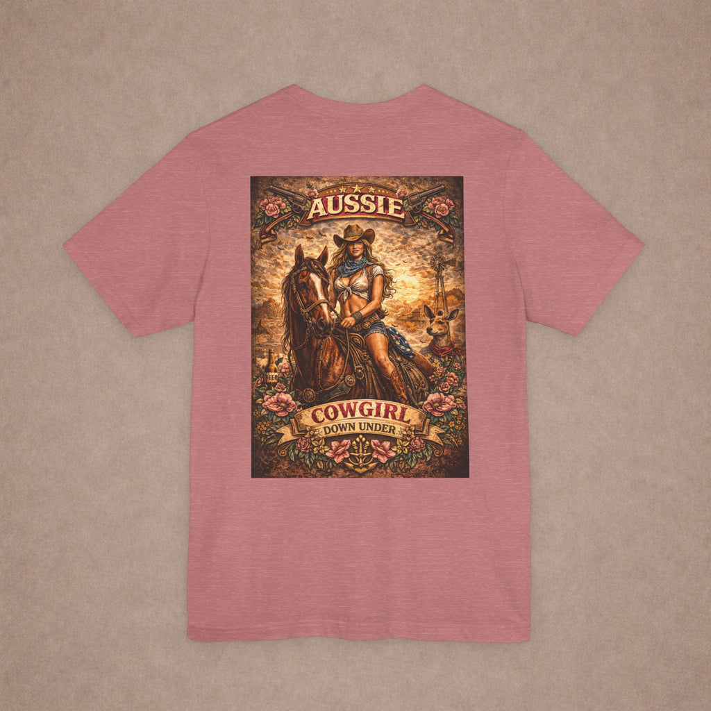 Vintage Aussie Cowgirl Tshirt