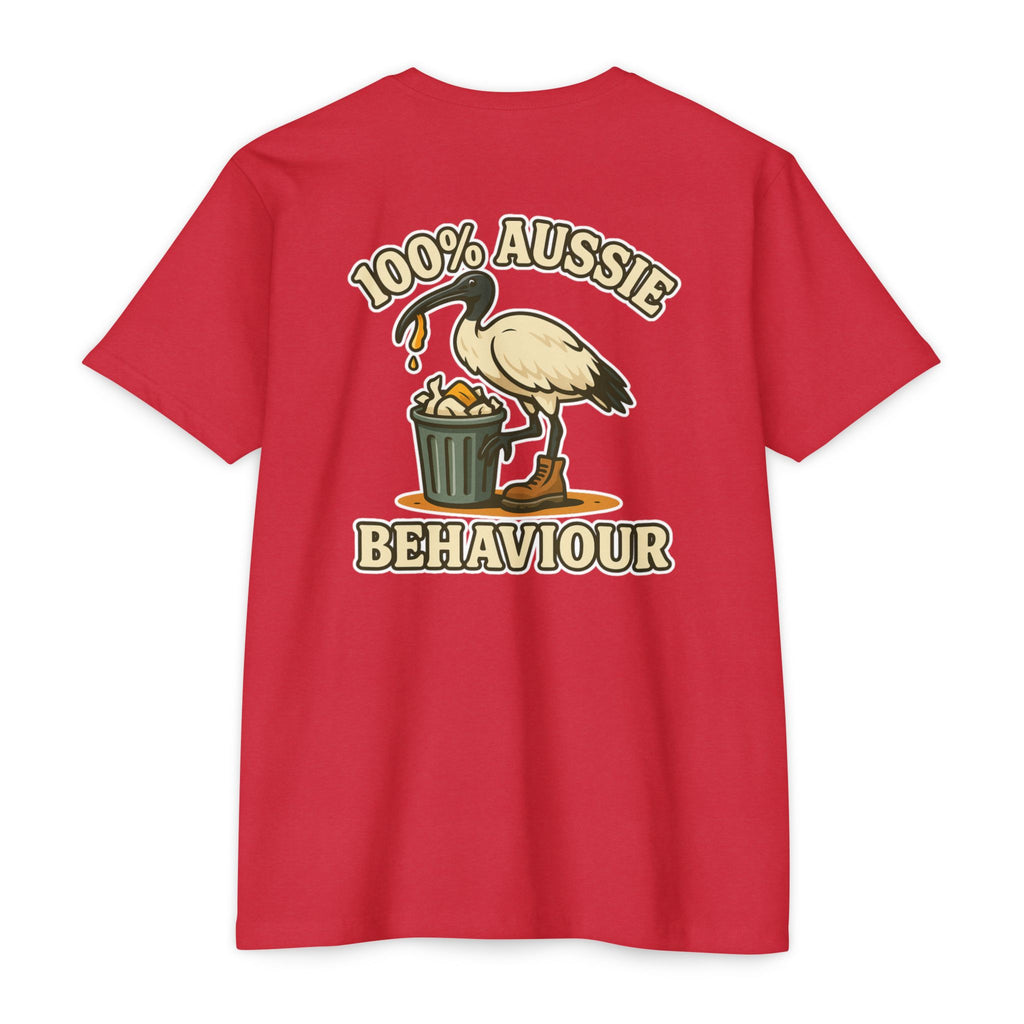 Bin Chicken - 100% Aussie Behaviour T-Shirt