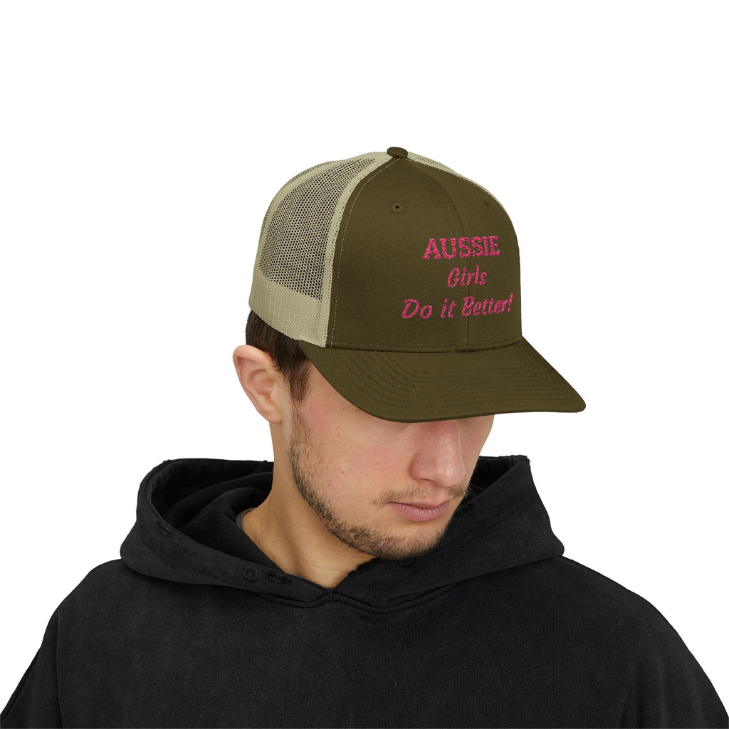 Aussie Girls Do It Better Trucker Hat