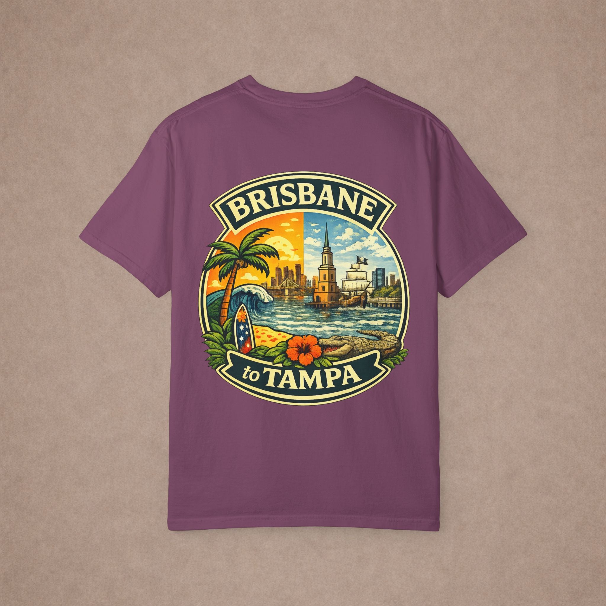 Brisbane to Tampa Tee