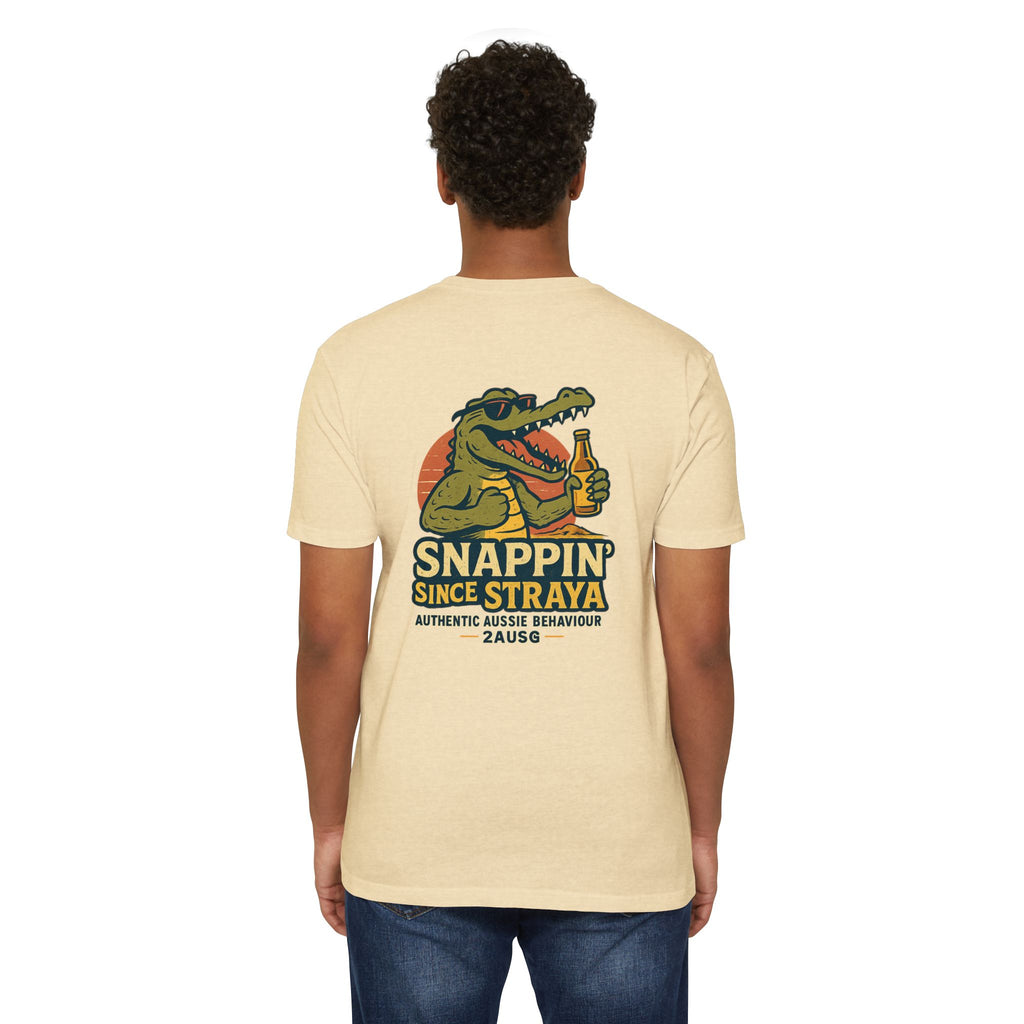 Snappin' Since Straya Crocodile Tee