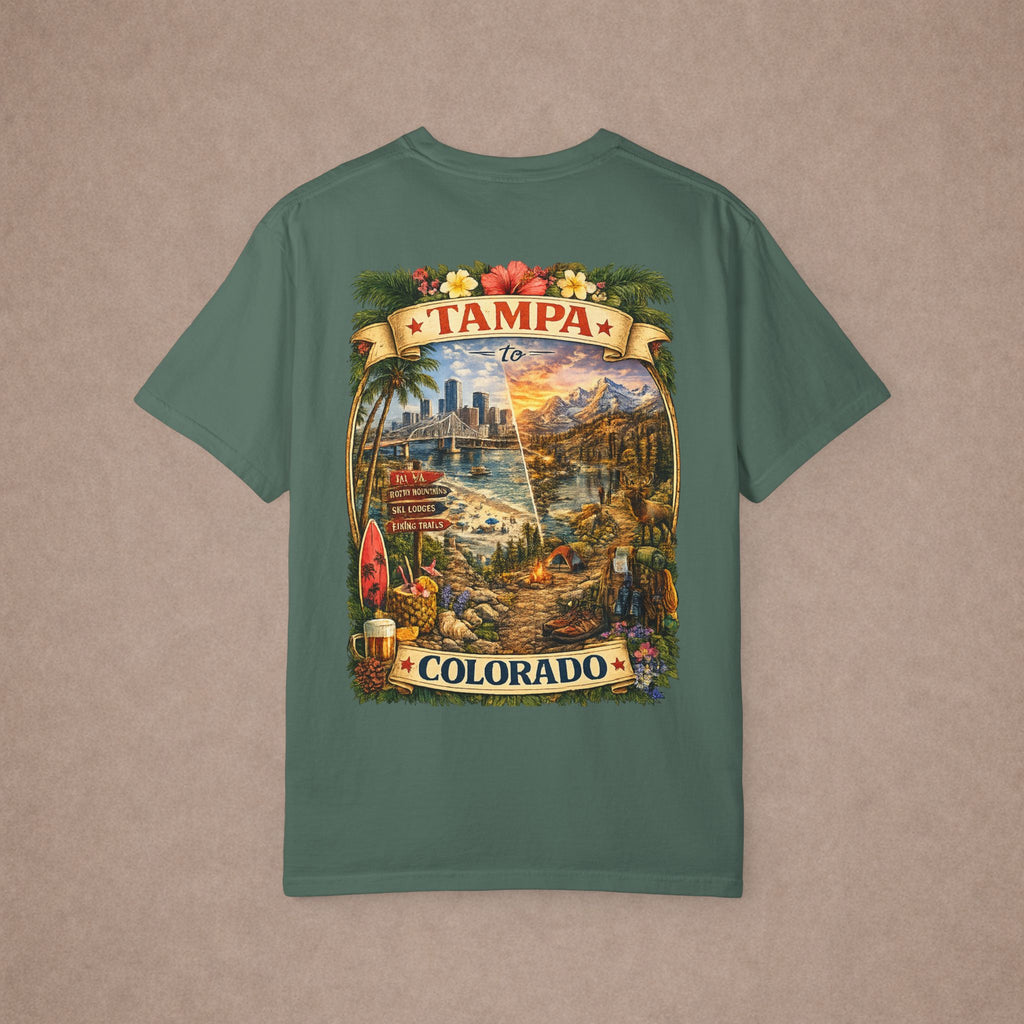 Tampa to Colorado Tee