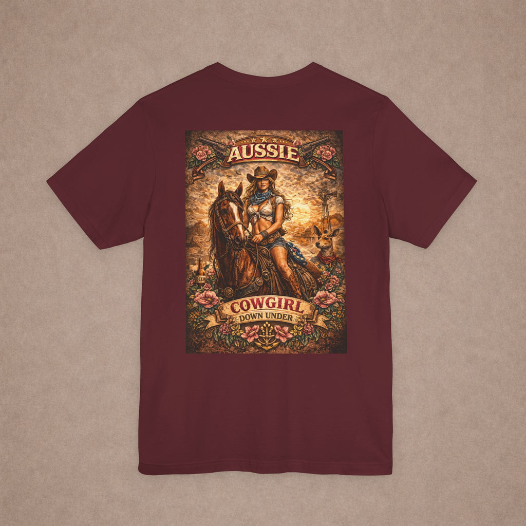 Vintage Aussie Cowgirl Tshirt