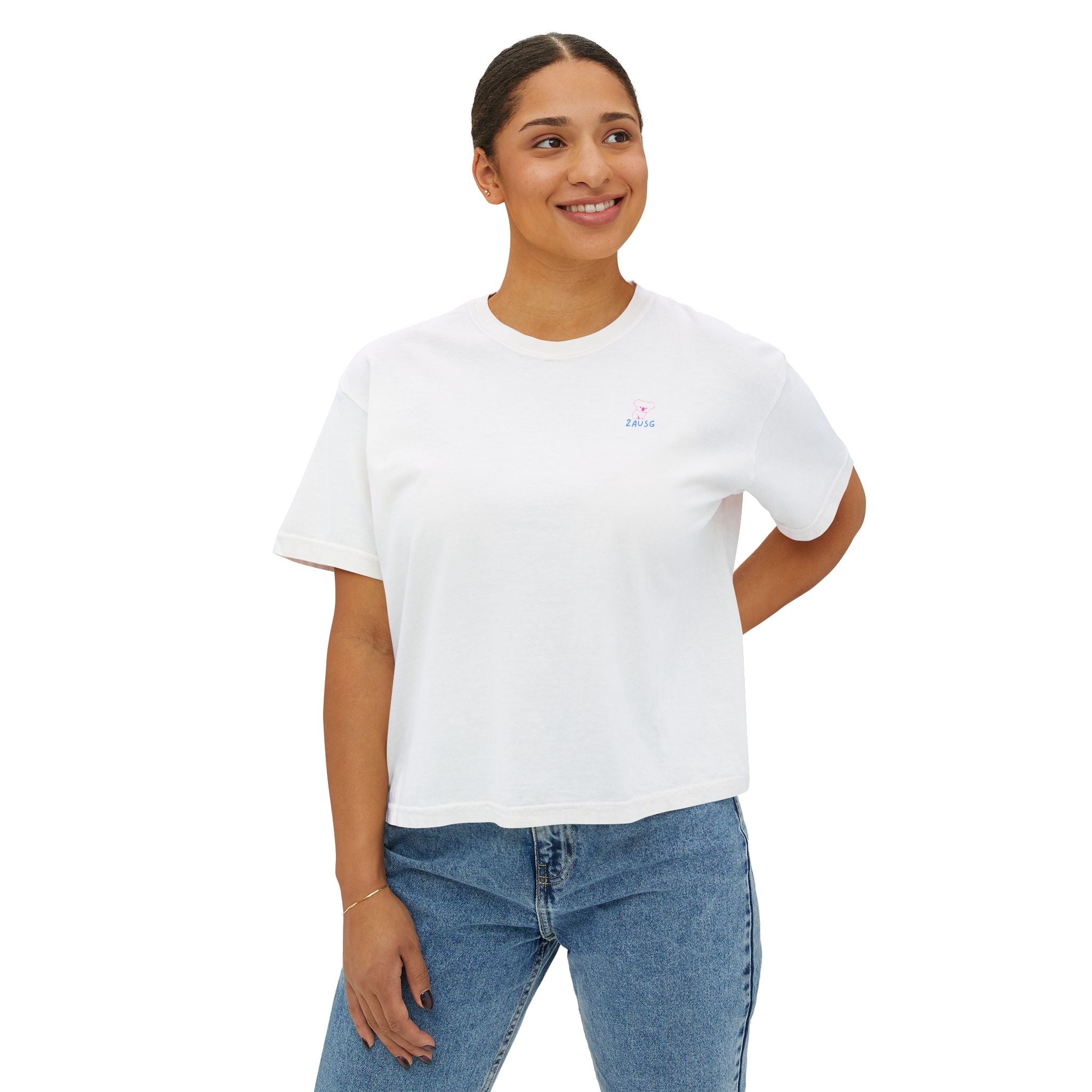 Bush Babe Brunette Crop Top