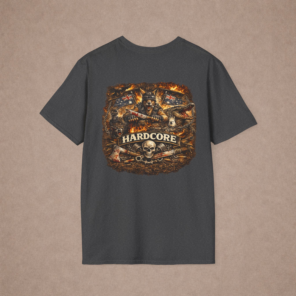 Hardcore Aussie Biker Tshirt