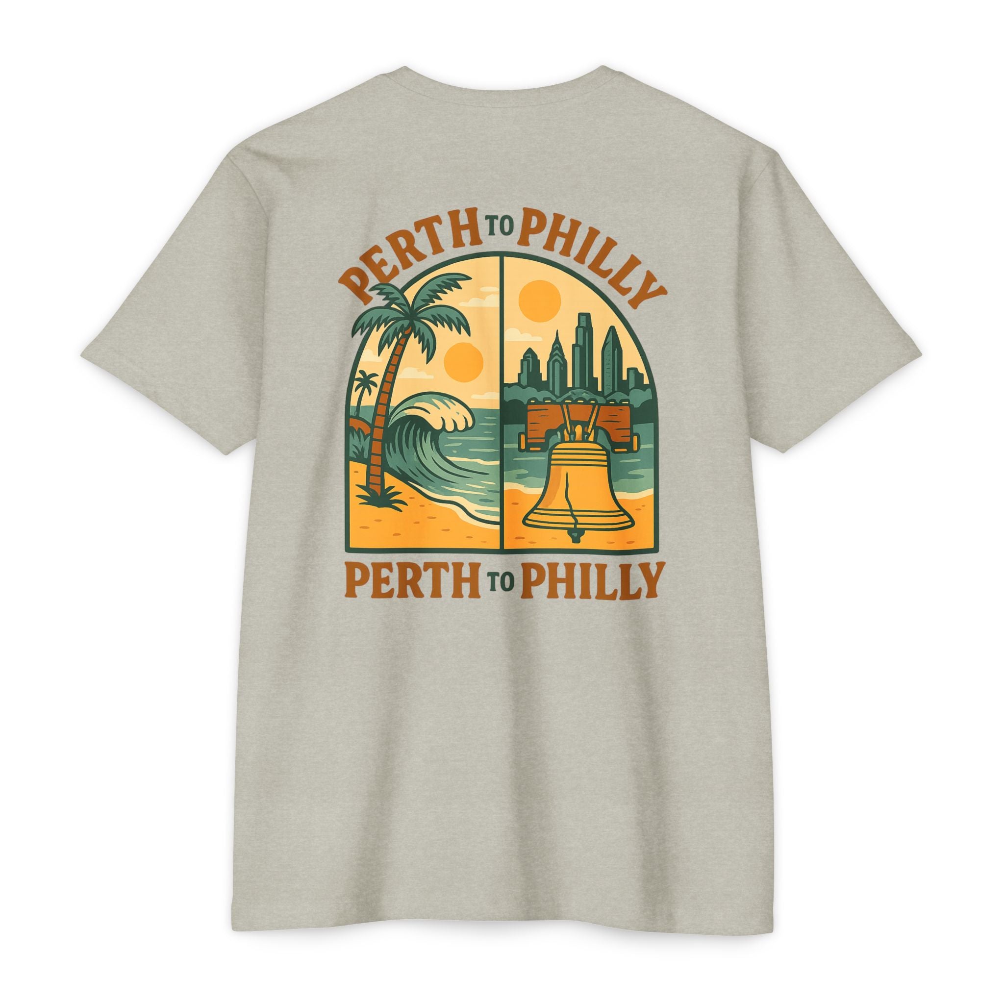 Urban City Design Perth to Philly Tee