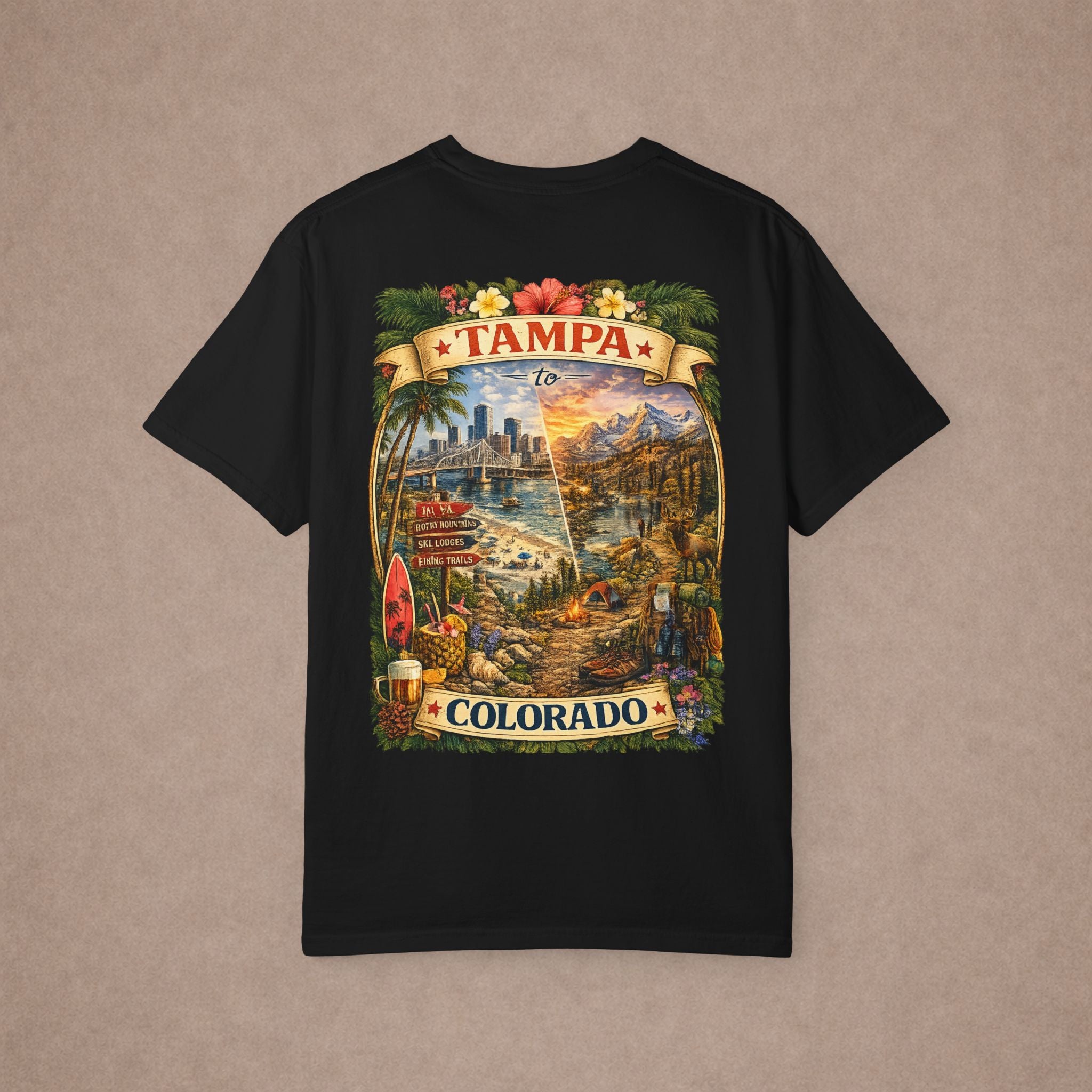 Tampa to Colorado Tee